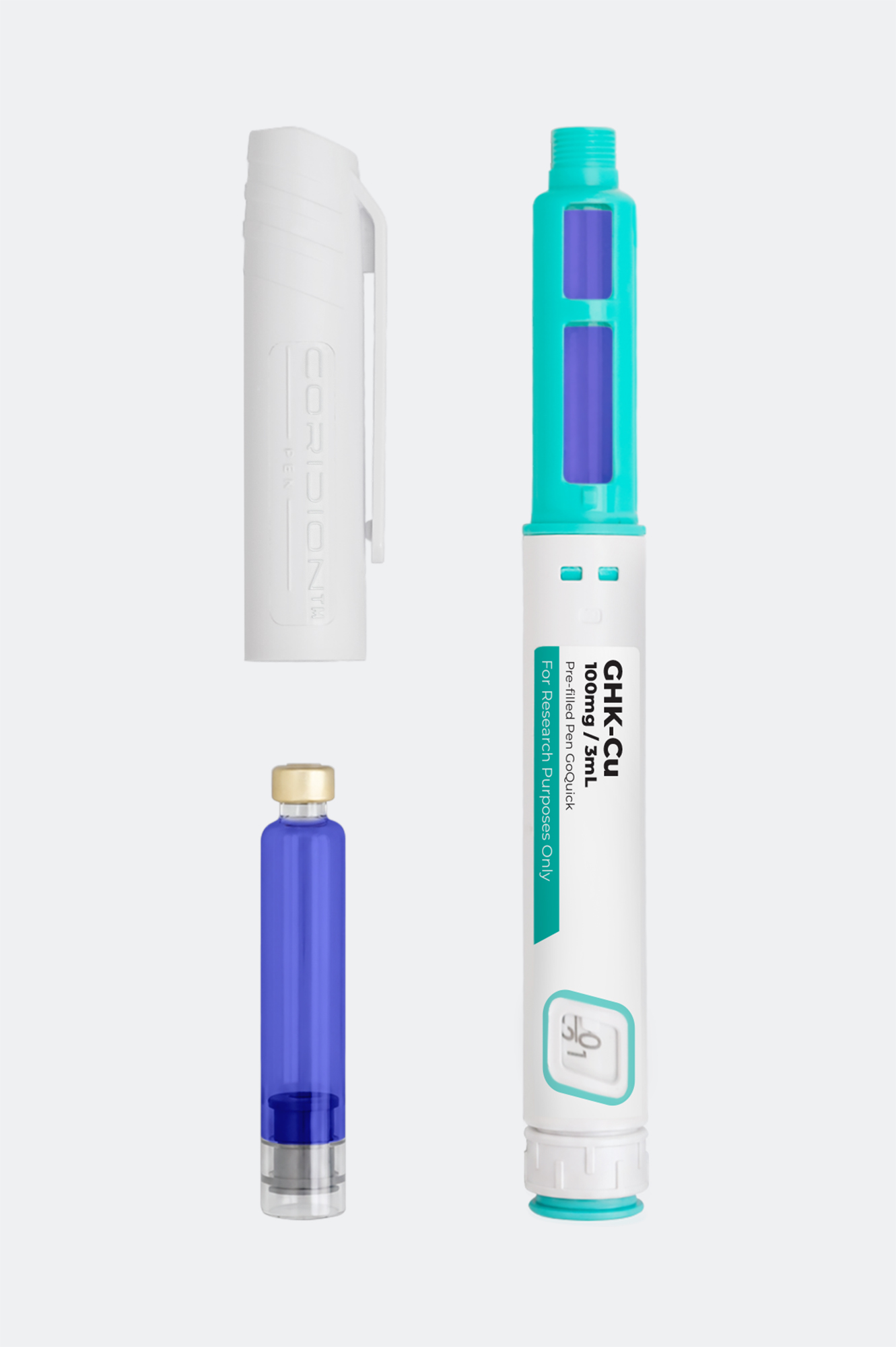 GHK-Cu (Copper Peptide) &ndash; 100mg (3ml Pen)