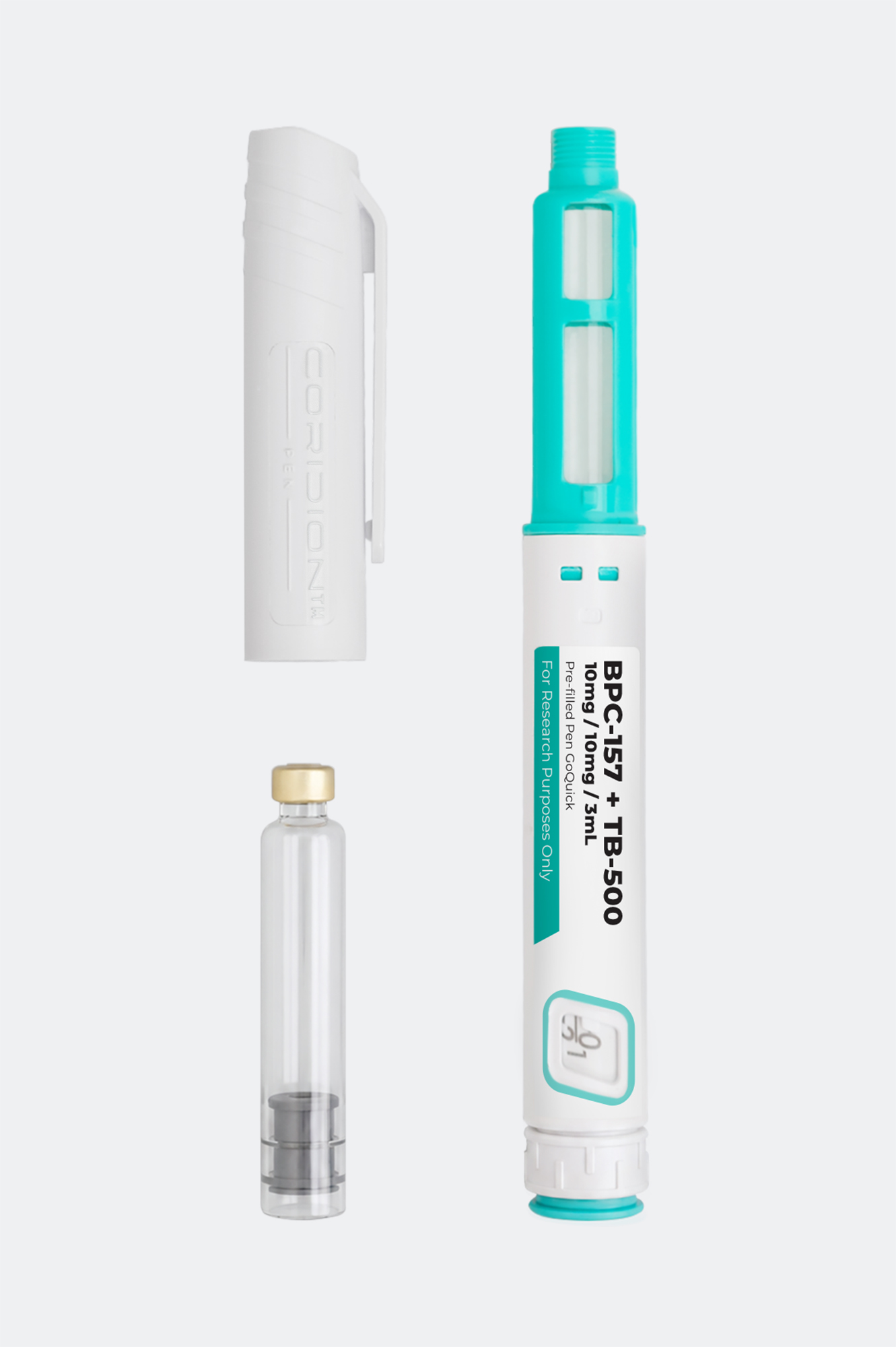 BPC-157 + TB-500 (Wolverine Stack) &ndash; 10mg / 10mg (3ml Pen)