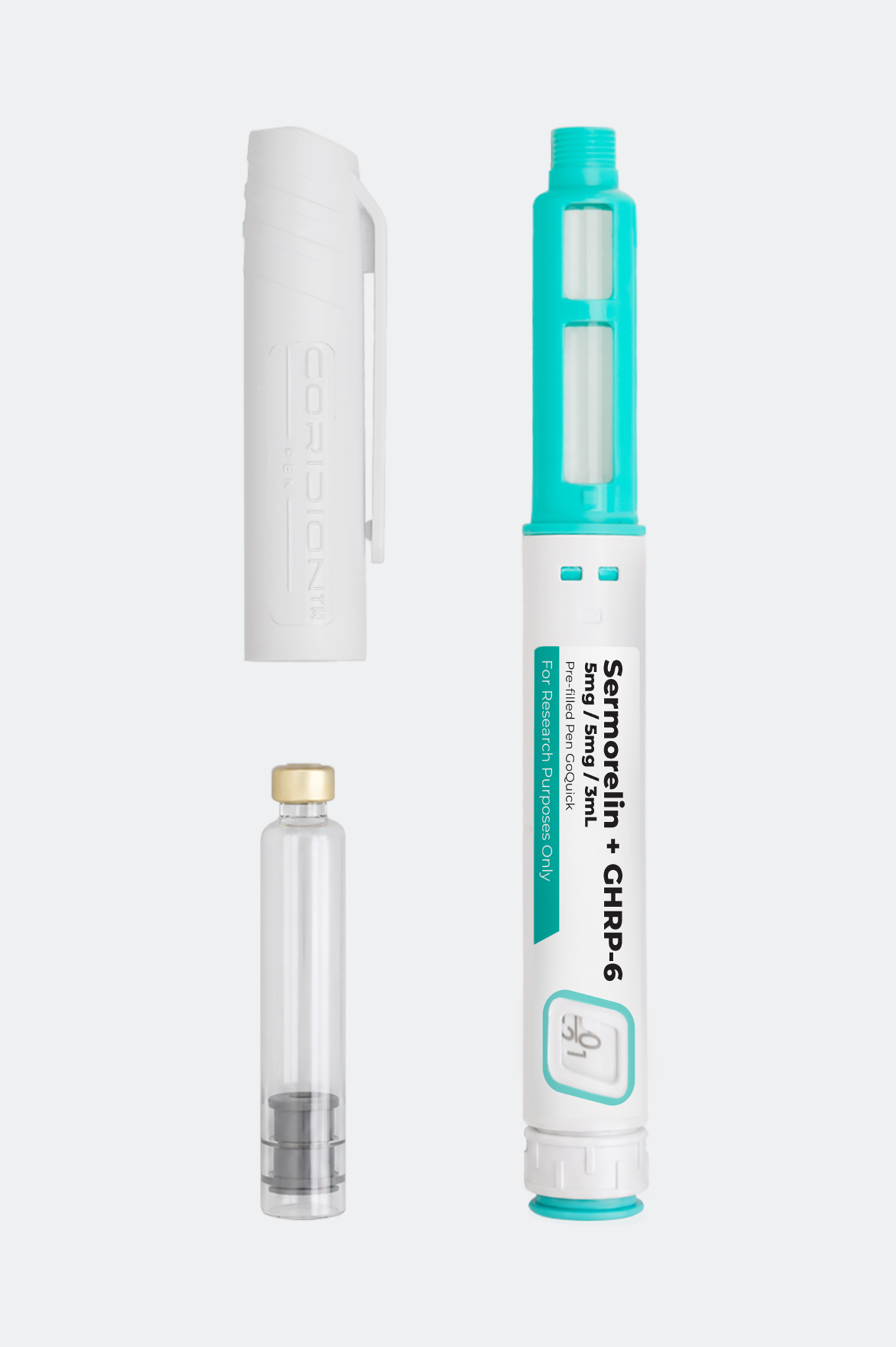 Sermorelin + GHRP-6 &ndash; 5mg / 5mg (3ml Pen)